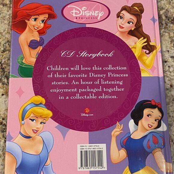 Disney Princess CD Storybook: Disney Princess CD Storybook Beauty And The Beast, - Picture 6 of 9